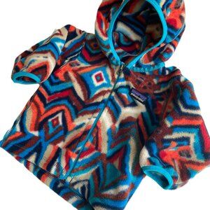 Baby Patagonia Fleece Hooded Jacket
